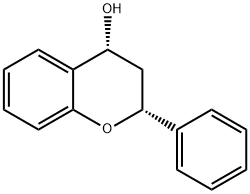 2H-1-Benzopyran-4-ol,3,4-dihydro-2-phenyl-,(2R,4R)-(9CI) Structure