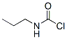 N-(Chloroformyl)propylamine Structure