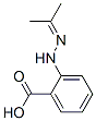 Benzoic acid, 2-[(1-methylethylidene)hydrazino]- (9CI) Structure