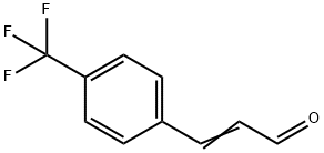 3-(4-Trifluoromethylphenyl)propenal 구조식 이미지