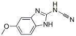 Cyanamide, (5-methoxy-1H-benzimidazol-2-yl)- (9CI) Structure