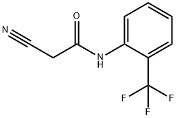 2-CYANO-N-[2-(TRIFLUOROMETHYL)PHENYL]ACETAMIDE Structure