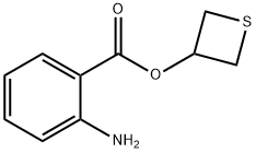 3-Thietanol,2-aminobenzoate(9CI) Structure