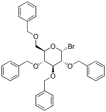 2,3,4,6-Tetra-O-benzyl-a-D-glucopyranosylbromide Structure