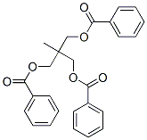 2-[(benzoyloxy)methyl]-2-methylpropane-1,3-diyl dibenzoate Structure