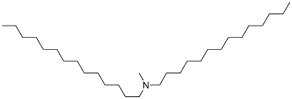 N-methyl-N-tetradecyl-1-Tetradecanamine Structure