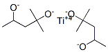 titanium(4+) 2-methylpentane-2,4-diolate Structure