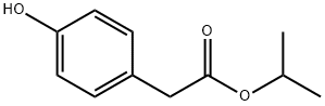 Benzeneacetic acid, 4-hydroxy-, 1-Methylethyl ester Structure