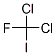 Dichlorofluoroiodomethane Structure