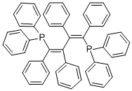 (1Z,3Z)-1,4-Bis(diphenylphosphino)-1,2,3,4-tetraphenyl-1,3-butadiene, min. 98% Ph4-NUPHOS 구조식 이미지