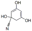 2,4-Cyclohexadiene-1-carbonitrile, 1,3,5-trihydroxy- (9CI) Structure