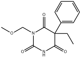 N-Methoxymethyl Phenobarbital Structure