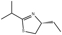 Thiazole, 4-ethyl-4,5-dihydro-2-(1-methylethyl)-, (4R)- (9CI) Structure