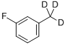 3-FLUOROTOLUENE-ALPHA,ALPHA,ALPHA-D3 Structure