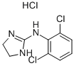 Clonidine hydrochloride Structure