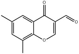 6,8-DIMETHYL-3-FORMYLCHROMONE Structure