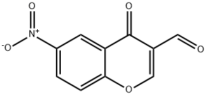 3-포밀-6-니트로크로몬 구조식 이미지