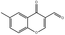 3-포밀-6-메틸크로몬 구조식 이미지