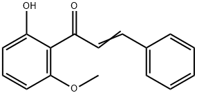 2'-HYDROXY-6'-METHOXYCHALCONE Structure