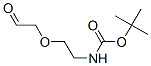 카르밤산,[2-(2-옥소에톡시)에틸]-,1,1-디메틸에틸에스테르(9CI) 구조식 이미지