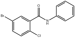 5-Bromo-2-chloro-N-phenylbenzamide 구조식 이미지