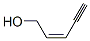 (2Z)-2-Pentene-4-yne-1-ol Structure