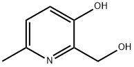 3-Hydroxy-6-methyl-2-pyridinemethanol 구조식 이미지