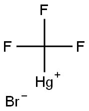 (trifluoromethyl)mercuric bromide Structure