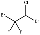 1,2-DIBROMO-1-CHLORO-2,2-DIFLUOROETHANE Structure