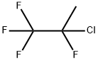 2-Chloro-1,1,1,2-tetrafluoropropane Structure