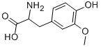 3-METHOXY-DL-TYROSINE 구조식 이미지