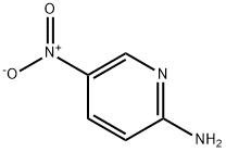 2-아미노-5-나이트로피리딘 구조식 이미지