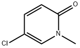 5-클로로-1-메틸피리딘-2-온 구조식 이미지
