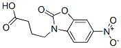 4-(6-NITRO-2-OXO-1,3-BENZOXAZOL-3(2H)-YL)BUTANOIC ACID 구조식 이미지