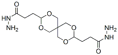 2,4,8,10-tetraoxaspiro[5.5]undecane-3,9-bispropionohydrazide Structure