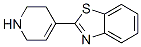 Benzothiazole, 2-(1,2,3,6-tetrahydro-4-pyridinyl)- (9CI) Structure