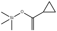 1-CYCLOPROPYL-1-(TRIMETHYLSILYLOXY)-ETHY LENE, 98 Structure