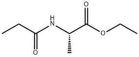 (S)-ethyl 2-propionamidopropanoate Structure