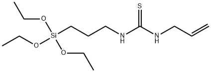 1-allyl-3-[3-(triethoxysilyl)propyl]thiourea Structure