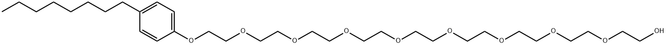 26-(nonylphenoxy)-3,6,9,12,15,18,21,24-octaoxahexacosan-1-ol 구조식 이미지