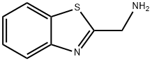 1,3-BENZOTHIAZOL-2-YLMETHYLAMINE HYDROCHLORIDE 구조식 이미지