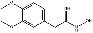 2-(3,4-디메톡시-페닐)-N-하이드록시-아세트아미딘 구조식 이미지