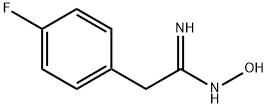 2-(4-FLUORO-PHENYL)-N-HYDROXY-ACETAMIDINE Structure