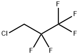 3-Chloro-1,1,1,2,3-pentafluoropropane Structure