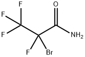 2-BROMO-2,3,3,3-TETRAFLUOROPROPIONAMIDE Structure
