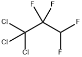 1,1,1-Trichloro-2,2,3,3-tetrafluoropropane Structure