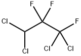 1,1,3,3-Tetrachloro-1,2,2-trifluoropropane Structure