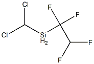 디클로로메틸(1,1,2,2-테트라플루오로에틸)실란 구조식 이미지