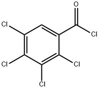 2,3,4,5-Tetrachlorobenzoyl chloride 구조식 이미지