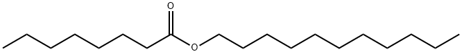 undecyl octanoate Structure